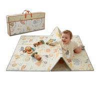 KOHALA Baby Comfort Pad Tapiz de Juego XPE Reversible 200x180cm | Alfombra Infantil Impermeable, Plegable y Antigolpes | Doble Cara, Bordes Reforzados y Fácil Limpieza - Suelo Seguro para Bebés