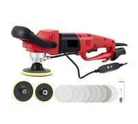 KOHARA Máquina pulidora portátil Pulidora eléctrica de Piedra húmeda Amoladora Lijadora Pulidora Molino de Agua de Velocidad Variable para Pulido de Acabado de Granito de mármol Bajo RU