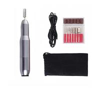 KOHARA Taladro de uñas Taladro de uñas eléctrico de Moda Máquina de manicura con Herramientas de rotación hacia adelante/hacia atrás Material de Aluminio portátil Lima de uñas Nail Art