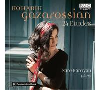 Koharik Gazarossian Koharik Gazarossian: 24 Etudes (CD) Album (Importación USA)