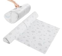 Kohentact Barrera de Cama para Niños - Protector de Espuma Único en Forma de Semi-Gota con Agarre Antideslizante, Funda Transpirable, Impermeable y Lavable, Ahorro de Espacio, para Niños y Ancianos