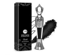 Kohl Kajal Powder Eyeliner, Black Powder Eyeliner Eyeliner Black Eyeliner | Delineador de ojos resistente al agua, altamente pigmentado, resistente al agua y a las manchas, polvo de ojos negro para