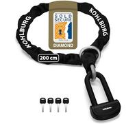 KOHLBURG antirrobo de cadena macizo para moto 8 kg | Sold Secure Diamond