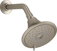 Kohler 22169-G-BV Forte - Cabezal de ducha (bronce cepillado vibrante)