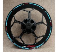 KOHLLS para YZF R125 Juego Calcomanías para Motocicleta Llanta Decorativa para Cubo De Rueda Pegatina Reflectante Impermeable Borde de la Etiqueta engomada(Color 4)