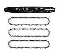 Kohnkd Cadena de motosierra de 18 pulgadas y barra para motosierra DEWALT DCCS672 DCCS672X1 DCCS672B 60V para motosierra DEWALT DCCS600