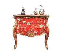 KOHUS Aparador con Comedor con cajón, gabinete de Almacenamiento, gabinete Decorativo Pintado, Tablero Lateral de Pasillo, gabinete Lateral de Comedor de Madera Mueble Buffet