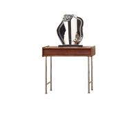 KOHUS Espejo De Tocador con Luces Y Juego De Mesa Tocador de Madera, tocador de Escritorio, tocador de Dormitorio for el hogar Tocador Adolescente con Espejo Y Taburete