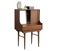 KOHUS Espejo De Tocador con Luces Y Juego De Mesa Tocador de vestidor Simple Tocador Adolescente con Espejo Y Taburete(A)