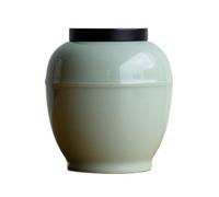 KOHUS Lata de Té Accesorios for té latas de té de cerámica latas Selladas for té Suelto latas de Almacenamiento de té latas de Almacenamiento Selladas for té de Despertar Contenedor de Almacenamiento