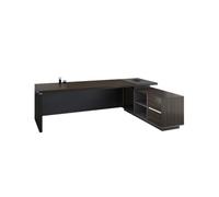 KOHUS Mesa de Escritorio para Computadora Escritorio De Jefe De Oficina Moderno, Escritorio Ejecutivo De Gerente Escritorio de Estudio para Dormitorio(A)