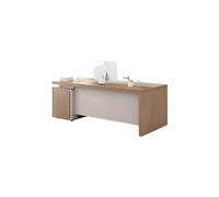 KOHUS Mesa de Escritorio para Computadora Escritorio De Oficina Jefe Moderno Escritorio Grande Muebles De Oficina Escritorio Escritorio de Estudio para Dormitorio(C)