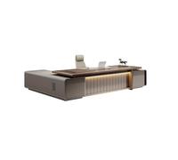 KOHUS Mesa de Escritorio para Computadora - Escritorio ejecutivo, muebles de oficina de liderazgo moderno, escritorio ejecutivo, escritorio de estudio para dormitorio
