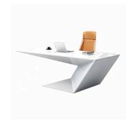 KOHUS Mesa de escritorio para computadora, escritorio moderno y minimalista, para jefe, oficina en casa, mesa de estudio, banco de trabajo, escritorio ejecutivo creativo, mesa de juego, escritorio de
