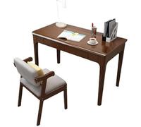 KOHUS Mesa de Escritorio para Computadora, Mesa de Estudio de Estado de Trabajo Oficina de Oficina en Casa con cajones de Almacenamiento y Silla de Estudio para Dormitorio(100x55x75cm)