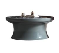 KOHUS Mesas Auxiliares Pequeñas para Dormitorio Decoración de cafetería, Mesa Baja, Mesa de té, Sala de Estar Creativa, hogar, apartamento pequeño, Simple, Redondo Mesa de Centro para Sala de Estar