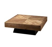 KOHUS Mesas Auxiliares Pequeñas para Dormitorio Mesa de Centro Moderna de Madera Maciza Sencilla con Personalidad nórdica for Sala de Estar Rural Mesa de Centro para Sala de Estar(80cm)