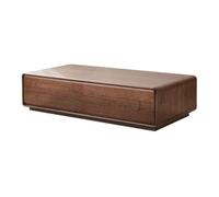 KOHUS Mesas auxiliares pequeñas para dormitorio, mesa de té pequeña de madera, sala de estar, mesa baja moderna, mueble de TV, mesa de centro, muebles multifuncionales, mesa de café para sala de estar