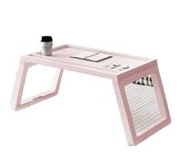 KOHUS Mesas Auxiliares Pequeñas para Dormitorio Mesa Plegable Simple, Mesa for computadora en el hogar, cómoda Mesa de Oficina pequeña Mesa de Centro para Sala de Estar(B)