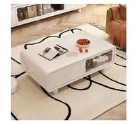 KOHUS Mesas auxiliares pequeñas para Dormitorio Mueble de TV for salón de té, Mesa de té pequeña y Moderna, Sencilla y de pie Mesa Auxiliar para guardería con Espacio de almace