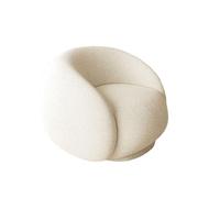 KOHUS Sofá Perezoso Sofá Minimalista y Redondo de Sherpa con Forma Especial, Silla for Sala de Estar, Dormitorio, sofá Perezoso de Lujo Ligero sofá Perezoso