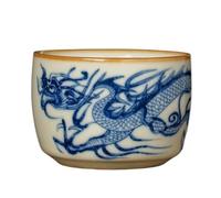 KOHUS Taza de té Exquisitas tazas de té, tazas for anfitriones, uso doméstico, oficina, tazas for fiesta de té de la tarde, juego de té de Kung Fu, tazas individuales Contenedor de Remojo