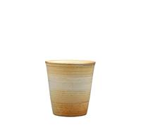 KOHUS Taza de té Taza de cerámica, taza de té retro, taza hecha a mano, taza de café, taza de desayuno creativa Contenedor de Remojo(B)