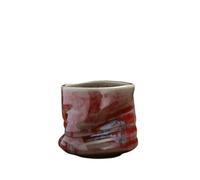 KOHUS Taza de té Taza de cerámica, taza de té retro, taza hecha a mano, taza de café, taza de desayuno creativa Contenedor de Remojo(B)