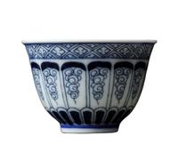 KOHUS Taza de té Taza de té de cerámica hecha a mano creativa, taza maestra for uso doméstico, taza individual, exquisita taza de té china Contenedor de Remojo