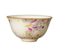 KOHUS Taza de té Taza de té de cerámica, taza de hospitalidad for el hogar, taza individual, taza de té pequeña, taza de té exquisita for el hogar Contenedor de Remojo