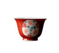 KOHUS Taza de té Taza de té Personal de cerámica, taza de cocina, taza de té artística, taza de té chino, taza de café de sala de estar Contenedor de Remojo