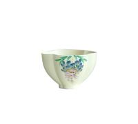 KOHUS Taza de té Taza de té Personal pintada a mano, taza de té de cerámica, cena, copa de vino pequeña, taza de té de la tarde for el hogar Contenedor de Remojo