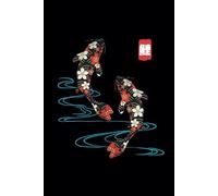 Koi Blossom Serenity: A Lined Journal for Inspiration