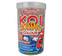 KOI Croissant Colour 1000ml / 210g - Un alimento Multi-ingrediente en Forma de barritas flotantes Que parecen medialunas y Son de Dos Colores