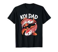 Koi Fish for Dad Men Japan Koi Carp Fishes Diseño Camiseta