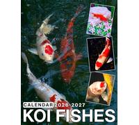 Koi Fishes Calendar 2026 - 2027: Stay Organized from Jan 2026 to Dec 2027 24 Month Format Strong Paper Big Blocks to Write Includes US Holidays Great for Gifting