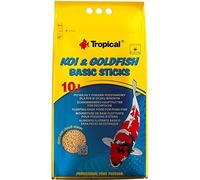 KOI&Goldfish Basic Sticks 10L / 800G - Alimento Flotante básico para Peces de Estanque