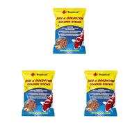 KOI&Goldfish Colour Sticks 1000ml / 90g - Sticks flotantes potenciadores del Color para Peces de Estanque (Paquete de 3)