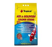 KOI&Goldfish Colour Sticks 20L / 1600g - Sticks flotantes potenciadores del Color para Peces de Estanque