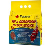 KOI&Goldfish Colour Sticks 5L / 400g - Sticks flotantes potenciadores del Color para Peces de Estanque