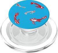 koi japón Pescado Sushi Manga Rojo Nadar pez Dorado enjambre PopSockets PopGrip para MagSafe