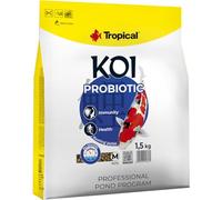 KOI PROBIOTIC Pellet Size M 5L / 1,5kg - alimento para la alimentación Diaria de Medio Carpas koi en una Amplia Gama de temperaturas del Agua: de 8 a 30ºC