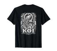 Koi se Levanta contra el Agua Leyenda del dragón Carpa Japonesa Camiseta