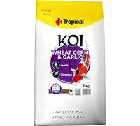 KOI Wheat Germ & Garlic Pellet Size M 7kg - Alimento con ajo para la alimentación Diaria de koi Medio en una Amplia Gama de temperaturas del Agua: de 8 a 30°C