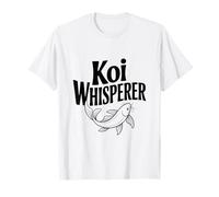 Koi Whisperer Zen Fish Art para Amantes de la Naturaleza Camiseta