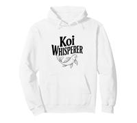 Koi Whisperer Zen Fish Art para Amantes de la Naturaleza Sudadera con Capucha