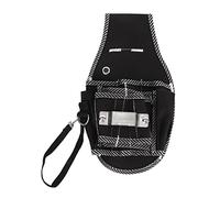 Koieam Woodworking Tool Belt, Oxford Cloth Tool Belt Oxford Cloth Electrician Waist Hanging Tool Bag Hardware Tool Waist Bag Small Black