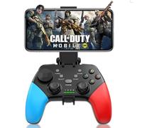 Koiiko Controlador de juegos inalámbrico para iPhone, Android, PC, Bluetooth Mobile Gaming Controller para iPhone 16, iPhone 17, Samsung Galaxy S25, Huawei, Motorola, OnePlus, Google Call of Duty