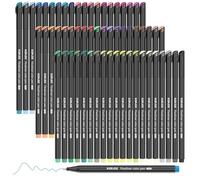 Koilox Juego de rotuladores fineliner de 36 colores, punta de 0,4 mm, punta fina para dibujar y escribir bocetos, diarios, notas, cómics, libro para colorear cómics, libro para colorear (60)