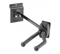 Koing and Meyer 44170-000-55 - Colgador de pared para guitarra, color negro